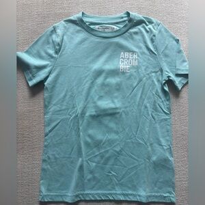 Abercrombie Kids Teal Graphic Short-Sleeve Tee
